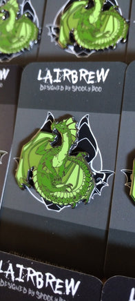 Green Dragon Pin