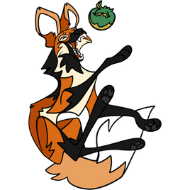 PRE-ORDER - Maned Wolf Pin + Magnet Set