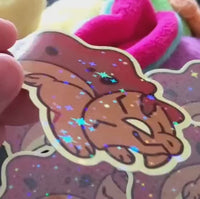 Chibi Brass Dragon Sticker