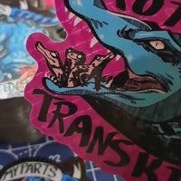 "REDUCE ME TO MY PARTS GET REDUCED TO YOURS" Sticker