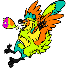 PRE-ORDER - Neon Raptor Pin + Magnet Set